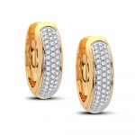 14K 0.23CT Diamond Earring