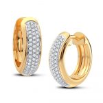 14K 0.23CT Diamond Earring - Image 2