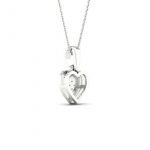 10K 0.05CT Diamond Pendant - Image 2