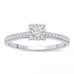 14K 0.09CT Diamond Ring