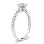 14K 0.09CT Diamond Ring - Image 2