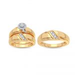 14K 0.20CT Diamond Trio Set - Image 2