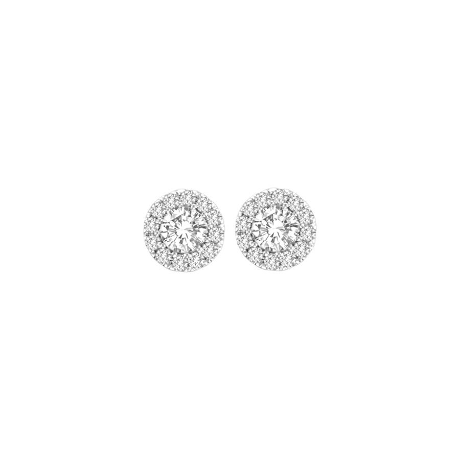 40335.jpg 14K 0.50CT Diamond EARR. - Image 1