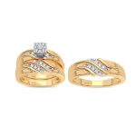 14K 0.20CT Diamond Trio Set - Image 2
