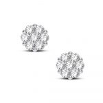 14K 0.25CT Diamond Earring - Image 2