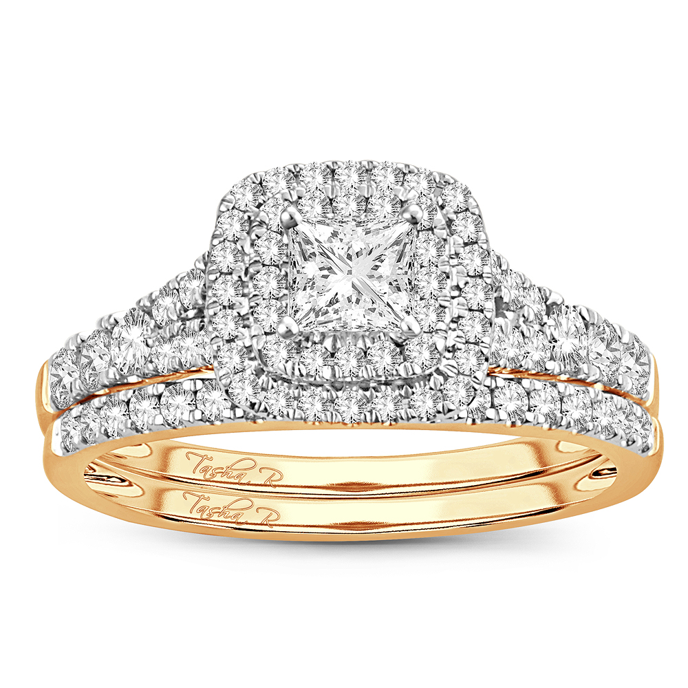 40844_1.jpg 14K 1.00CT Diamond BRIDAL RING - Image 1