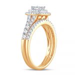 14K 1.00CT Diamond BRIDAL RING - Image 2