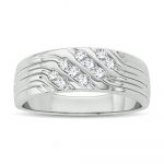14K 0.25CT Diamond Band