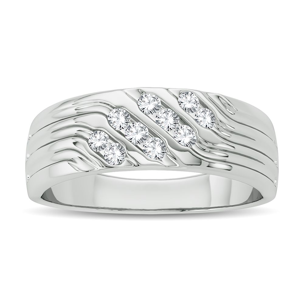 42243_1.jpg 14K 0.25CT Diamond Band - Image 1