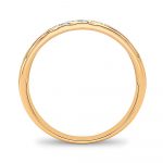 14K 0.25CT Diamond Band - Image 3