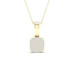 10K 0.12CT Diamond Pendant