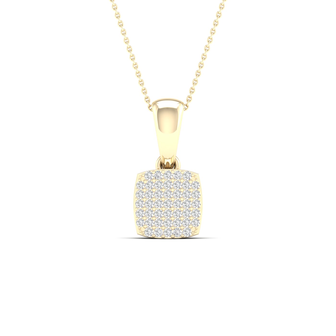43200_1.jpg 10K 0.12CT Diamond Pendant - Image 1