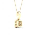 10K 0.12CT Diamond Pendant - Image 3