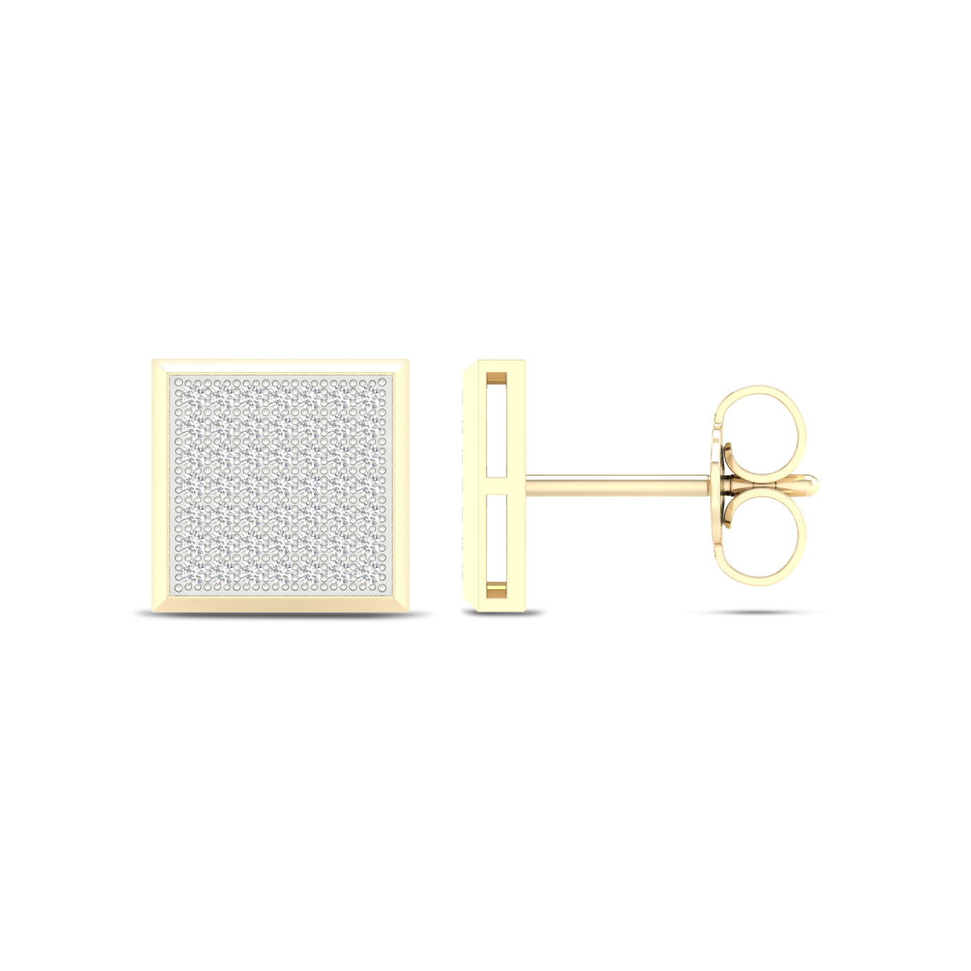 43202.jpg 10K 0.33CT Diamond Earring - Image 1