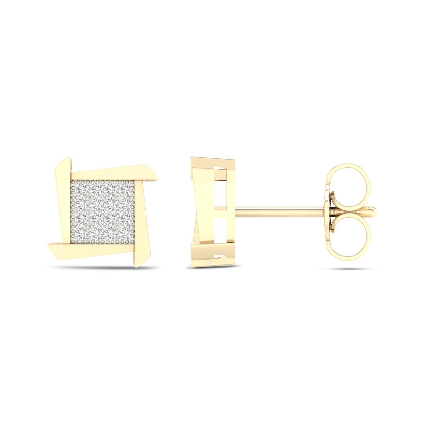 43213.jpg 10K 0.10CT Diamond Earring - Image 1