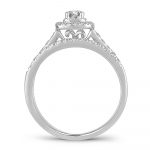 14K 0.50CT DIAMOND BRIDAL RING - Image 3