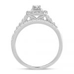 14K 0.50CT DIAMOND BRIDAL RING - Image 3