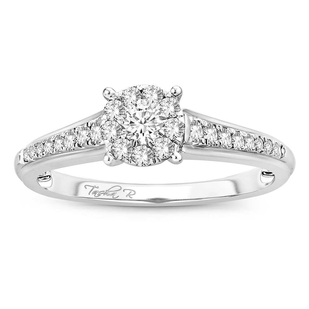 43901_1.jpg 14K 0.37Ct Diamond Ring - Image 1