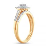 14K 0.50CT DIAMOND BRIDAL RING - Image 2