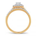 14K 0.50CT Diamond Bridal Ring - Image 3
