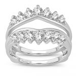 14K 1.00CT Diamond RING GUARD