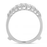 14K 1.00CT Diamond RING GUARD - Image 3
