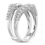 14K 1.00CT Diamond RING GUARD - Image 2