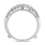 14K 1.00CT Diamond RING GUARD - Image 3