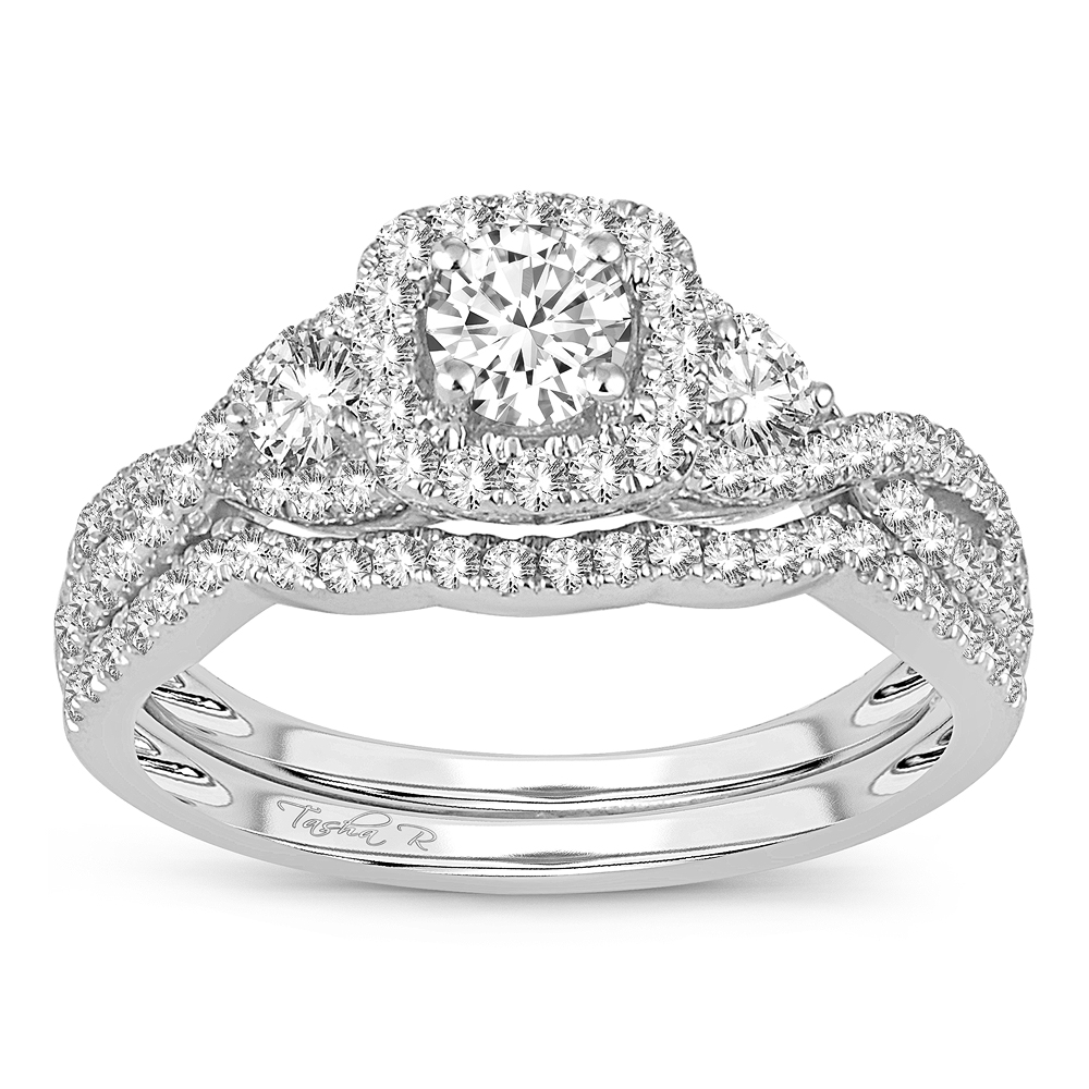44158_1.jpg 14K 1.00CT DIAMOND BRIDAL RING - Image 1