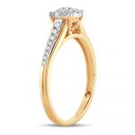 14K  0.37CT Diamond RING - Image 2