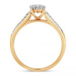 14K  0.37CT Diamond RING - Image 3