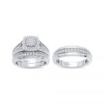 14K 0.80CT Diamond Trio Set - Image 2