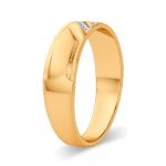 14K 0.10CT Diamond Band - Image 2