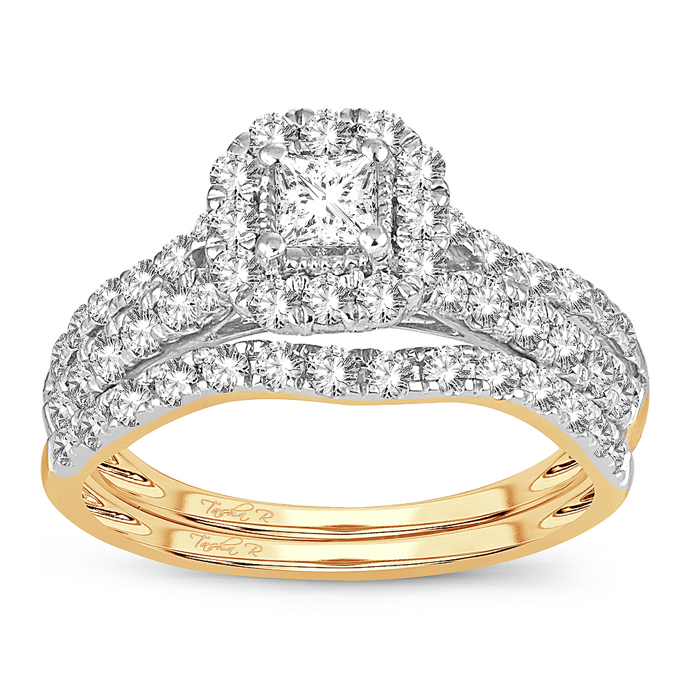 44754_1.jpg 14K 1.00CT DIAMOND BRIDAL RING - Image 1