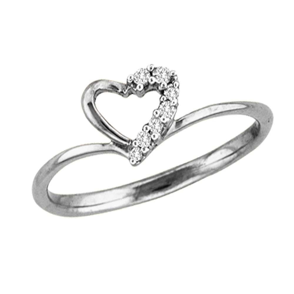 45189.jpg 14K 0.07CT Diamond RING - Image 1