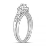 14K 0.50CT DIAMOND BRIDAL RING - Image 2