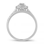14k 0.33 DIAMOND BRIDAL RING - Image 3