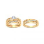 14K 0.20CT Diamond Trio Set - Image 2