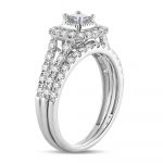 14K 1.00CT Diamond BRIDAL RING - Image 2