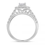 14K 1.00CT Diamond BRIDAL RING - Image 3