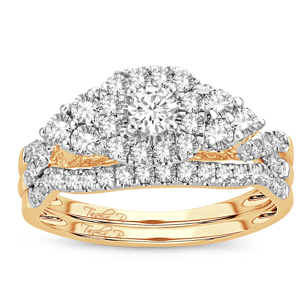 46159_1.jpg 14K 1.00CT DIAMOND BRIDAL RING - Image 1