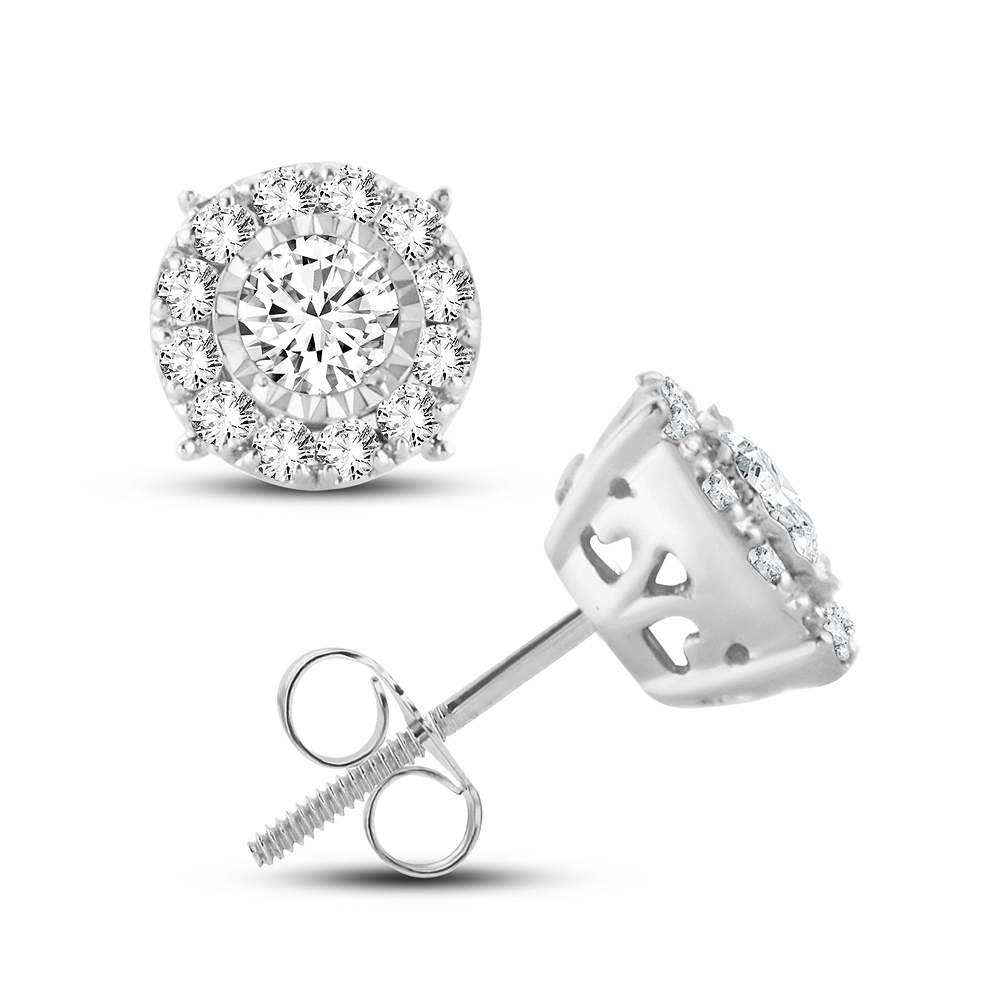 46261_1.jpg 14K 0.52CT DIAMOND EARRING - Image 1