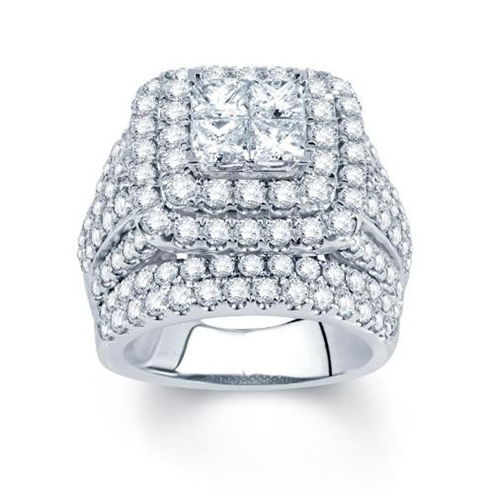 46402.jpg 14K 5.06 CT Diamond BRIDAL RING - Image 1