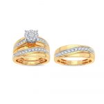 14K 1.04CT Diamond Trio Set - Image 2