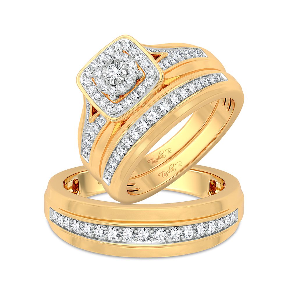 47157_1.jpg 14K 0.68CT Diamond Trio Set - Image 1
