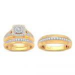 14K 0.68CT Diamond Trio Set - Image 2