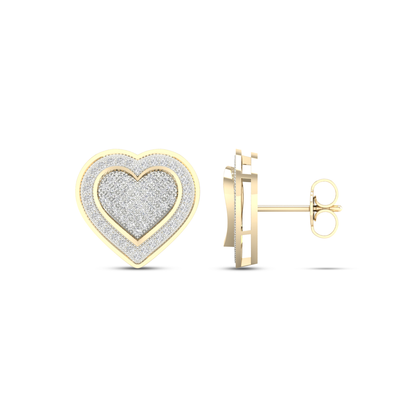 47351.jpg 10k 0.50CT Diamond Earring - Image 1
