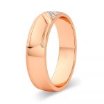 14K 0.10CT Diamond Band - Image 2