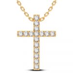 10K 0.16CT Diamond Pendant