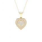10K 0.15CT Diamond Pendant